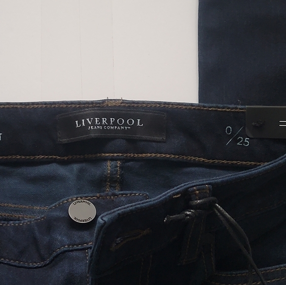 NWT Liverpool jeans size 25 - Picture 3 of 9